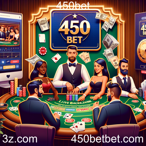 A Emoção do Cassino Ao Vivo no 450bet