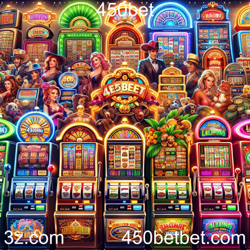 Caça-níqueis no 450bet: A Emoção de Ganhar Jogando Online